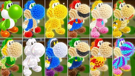 yoshi's woolly world amiibo|yoshi's woolly world all costumes.